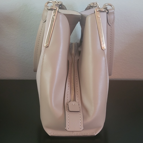 COACH Dalton 31 Horse and Carriage Jacquard Shoulder Bag Chalk - Picture 5 of 15